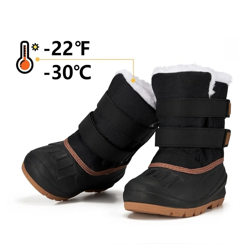 Size 7 Unisex Snow Boots toddler